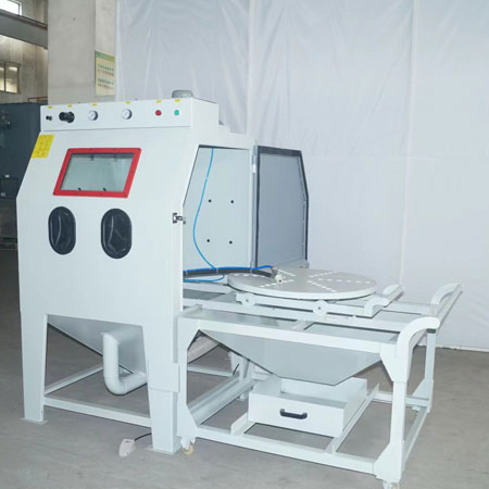 咸阳喷砂机里面的砂能不能洗?怎么洗?